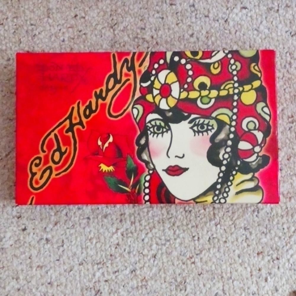 Vintage Ed Hardy Empty Gift Set Box